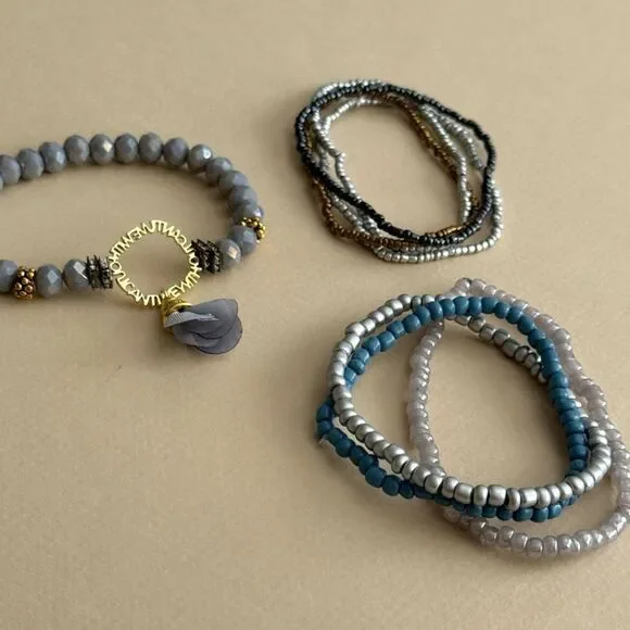 Bohemian Anklet Set S1260 - Picture 3 of 3